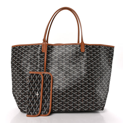 Goyard Goyardine Saint Louis GM Black Gold 3 of 11