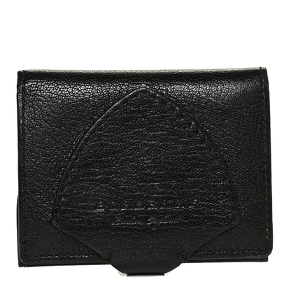 Burberry Grainy Calfskin Harlow Bifold Wallet Black 1 of 8