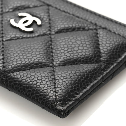 Chanel Caviar Quilted Card Holder Black 9 of 10