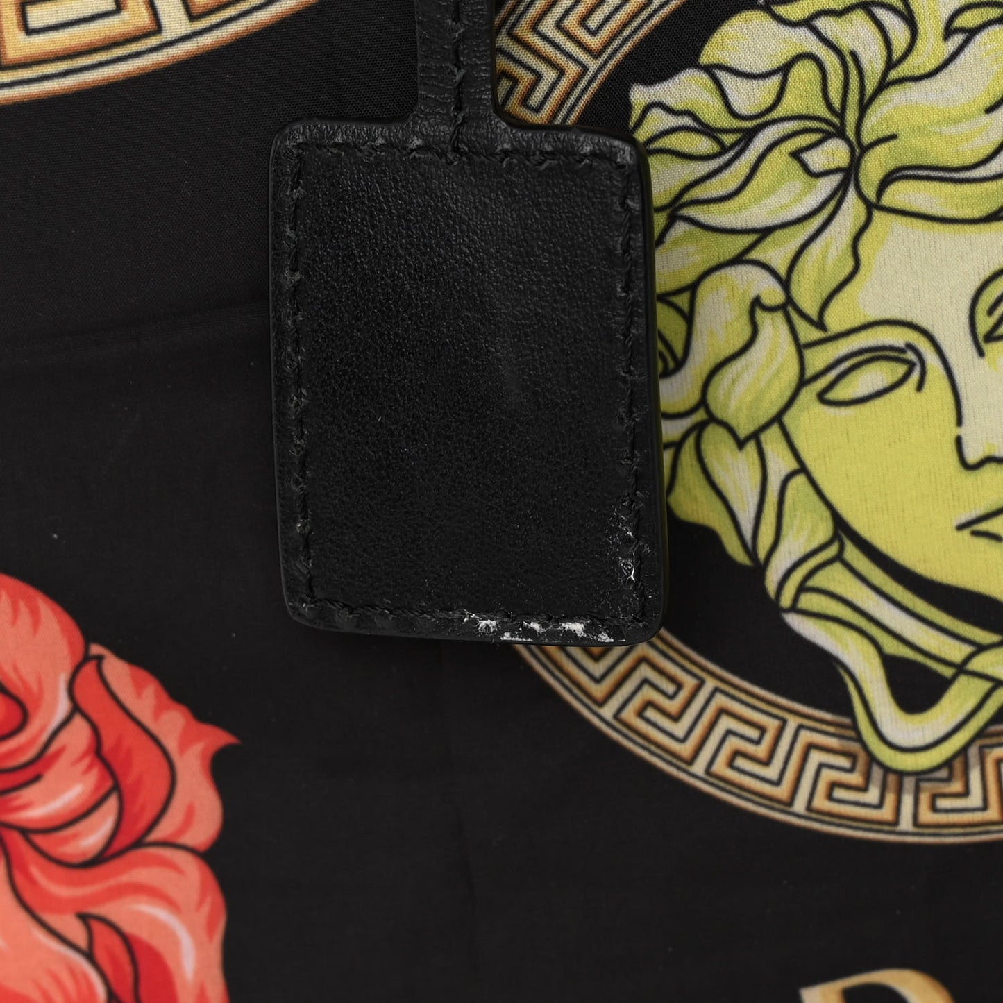 Nylon Medusa Print Tote Multicolor
