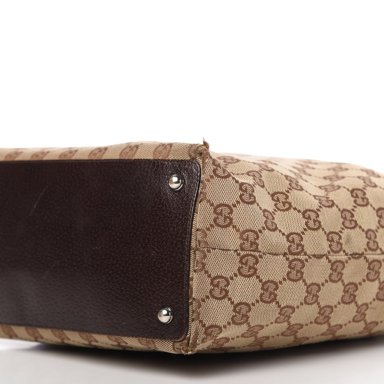 Gucci Monogram Large Eclipse Tote Brown 7 of 14