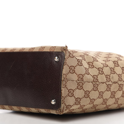 Gucci Monogram Large Eclipse Tote Brown 7 of 14