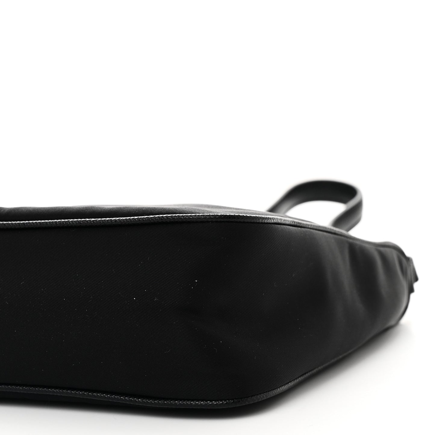 Tessuto Nylon Saffiano Mini Re-Edition 2005 Bag Black