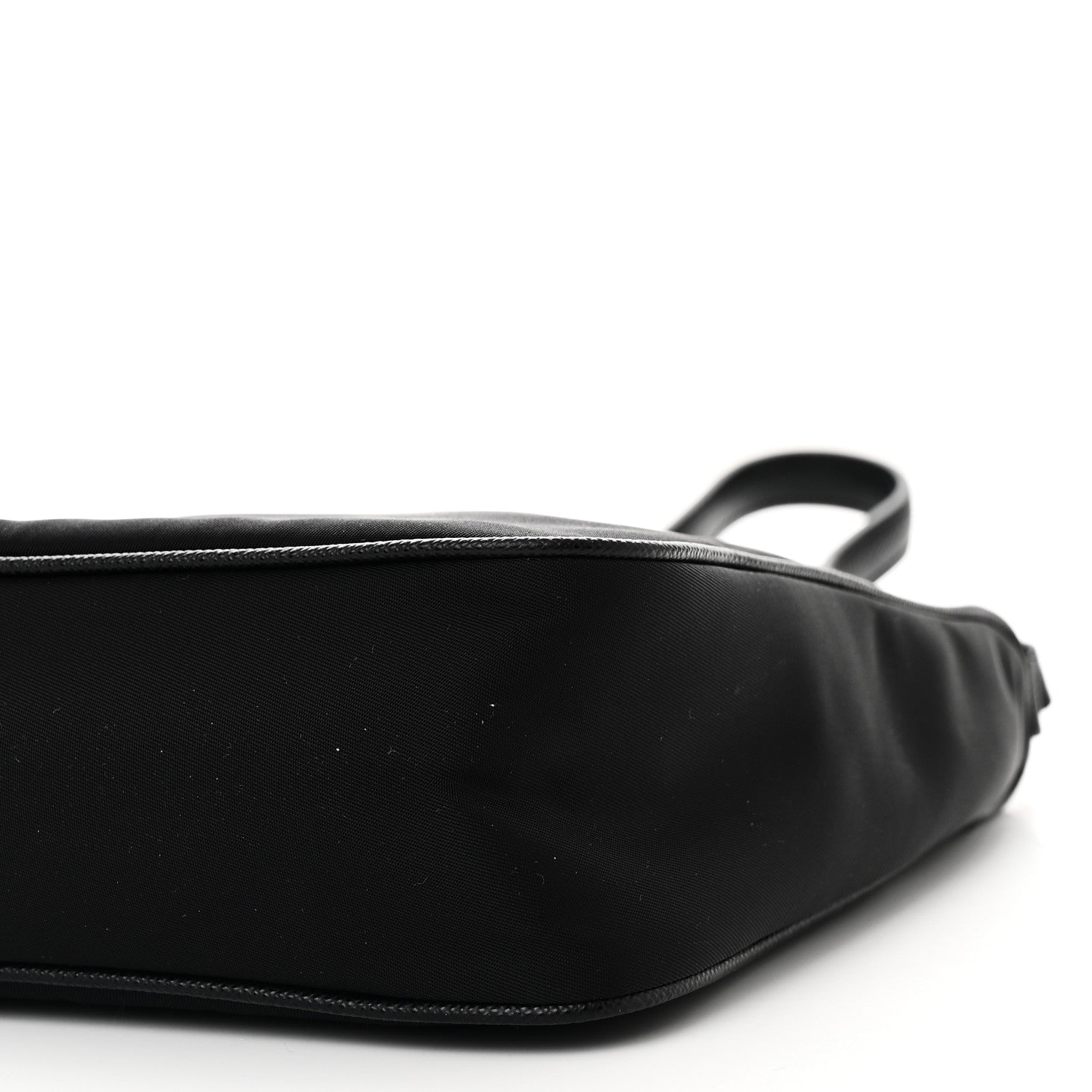 Prada Tessuto Nylon Saffiano Mini Re-Edition 2005 Bag Black 9 of 10