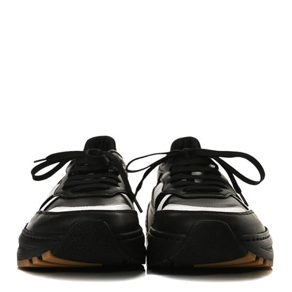 Bottega Veneta Calfskin Technical Mesh Speedster Sneakers 42 Black 2 of 10