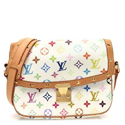 Louis Vuitton Monogram Multicolor Sologne White 1 of 9