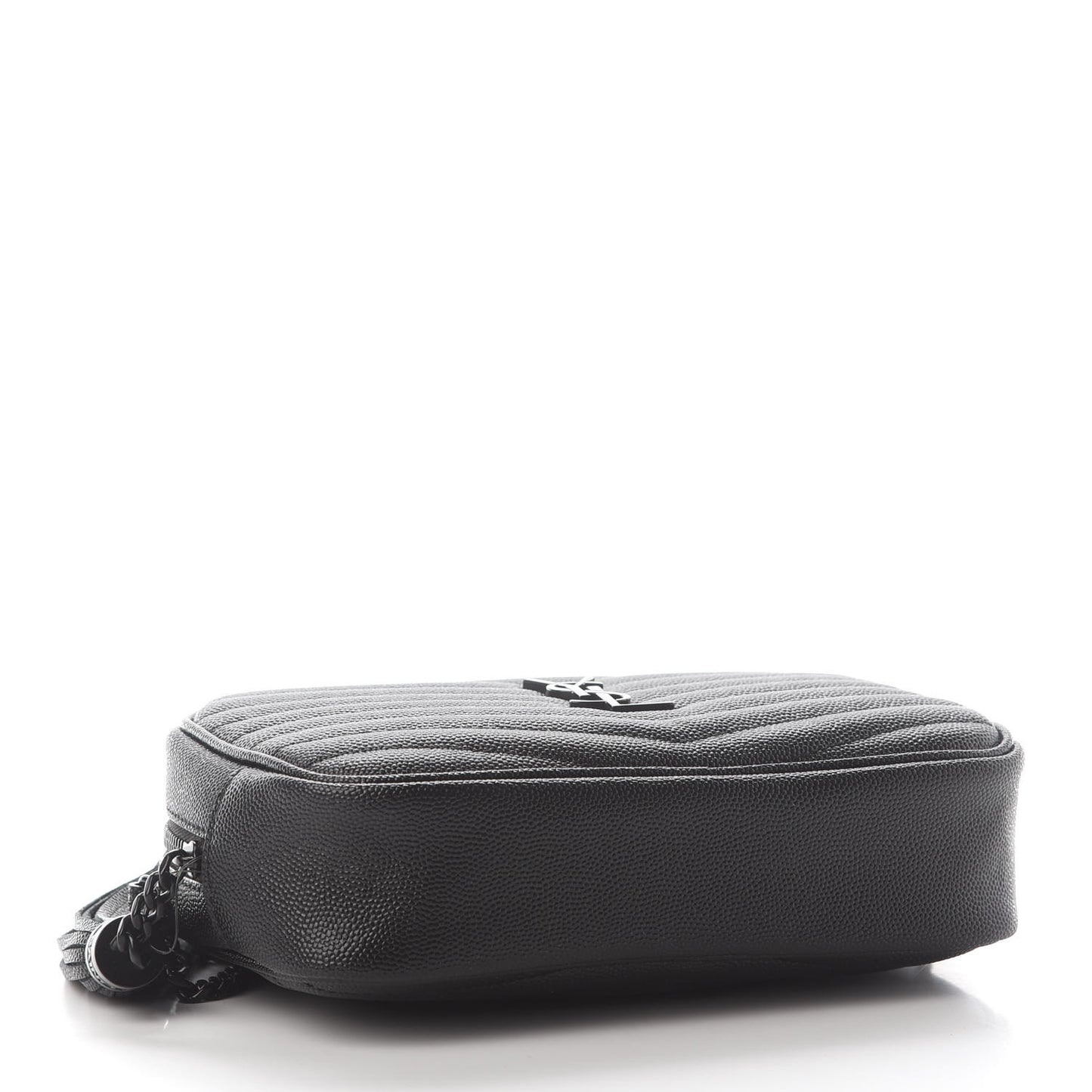 Grain De Poudre Matelasse Monogram Mini Lou Camera Bag Black
