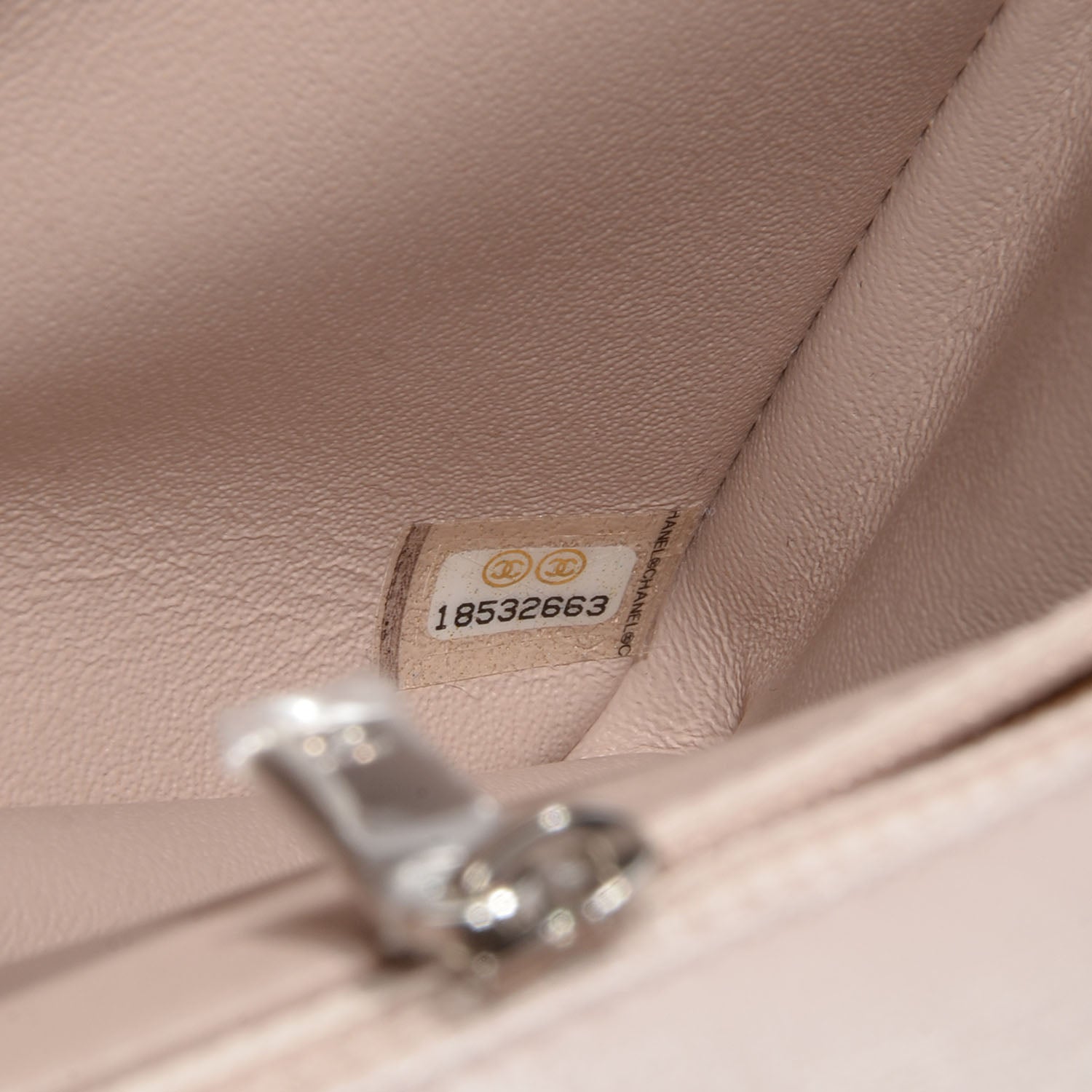 Chanel Patent Horizontal Quilted Jumbo Flap Light Pink 8 of 9