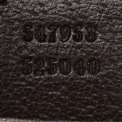 Gucci GG Supreme Monogram Textured Dollar Calfskin Web Medium Ophidia Carry-On Duffle Bag Beige Ebony New Acero 7 of 14