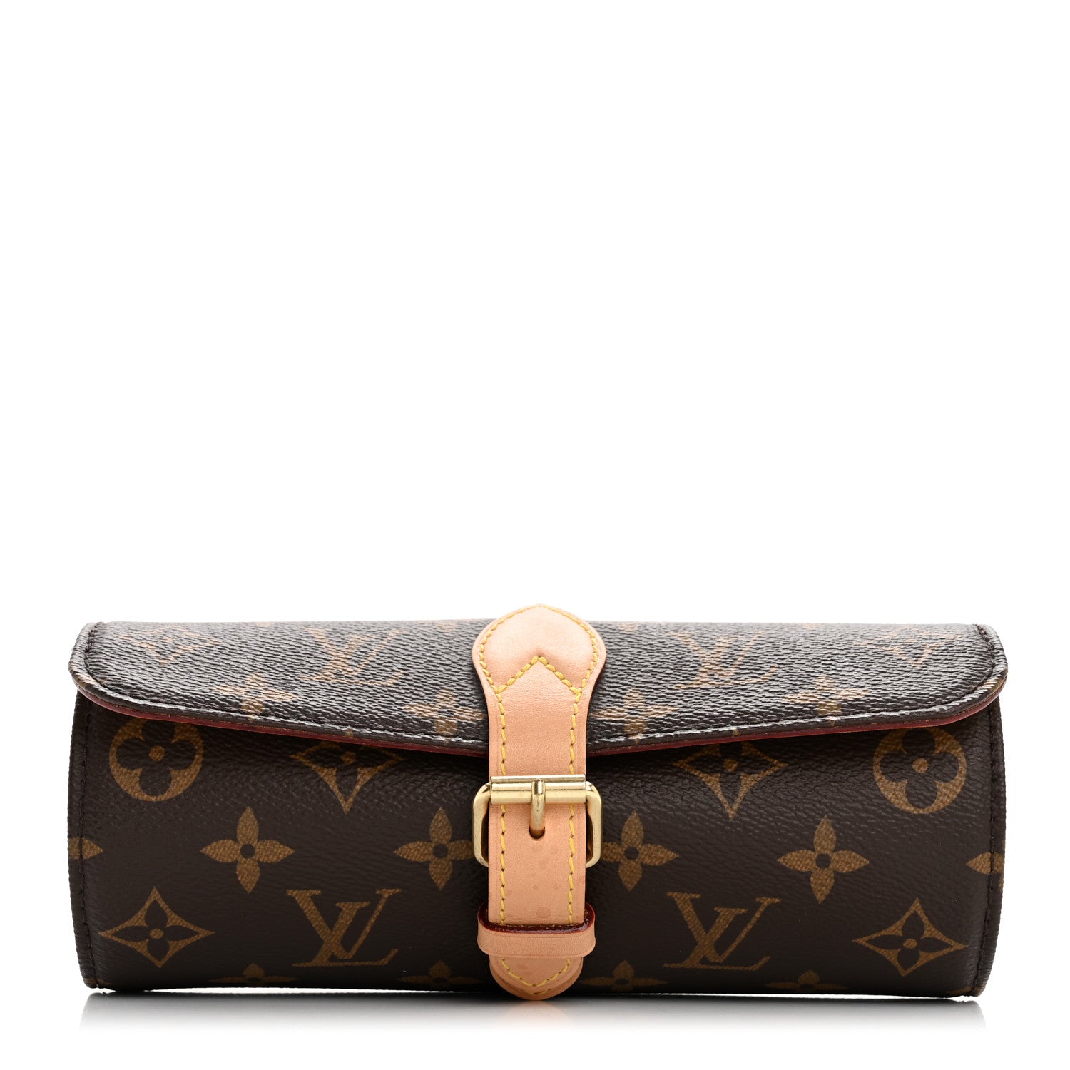 Louis Vuitton Monogram 3 Watch Travel Case 1 of 11