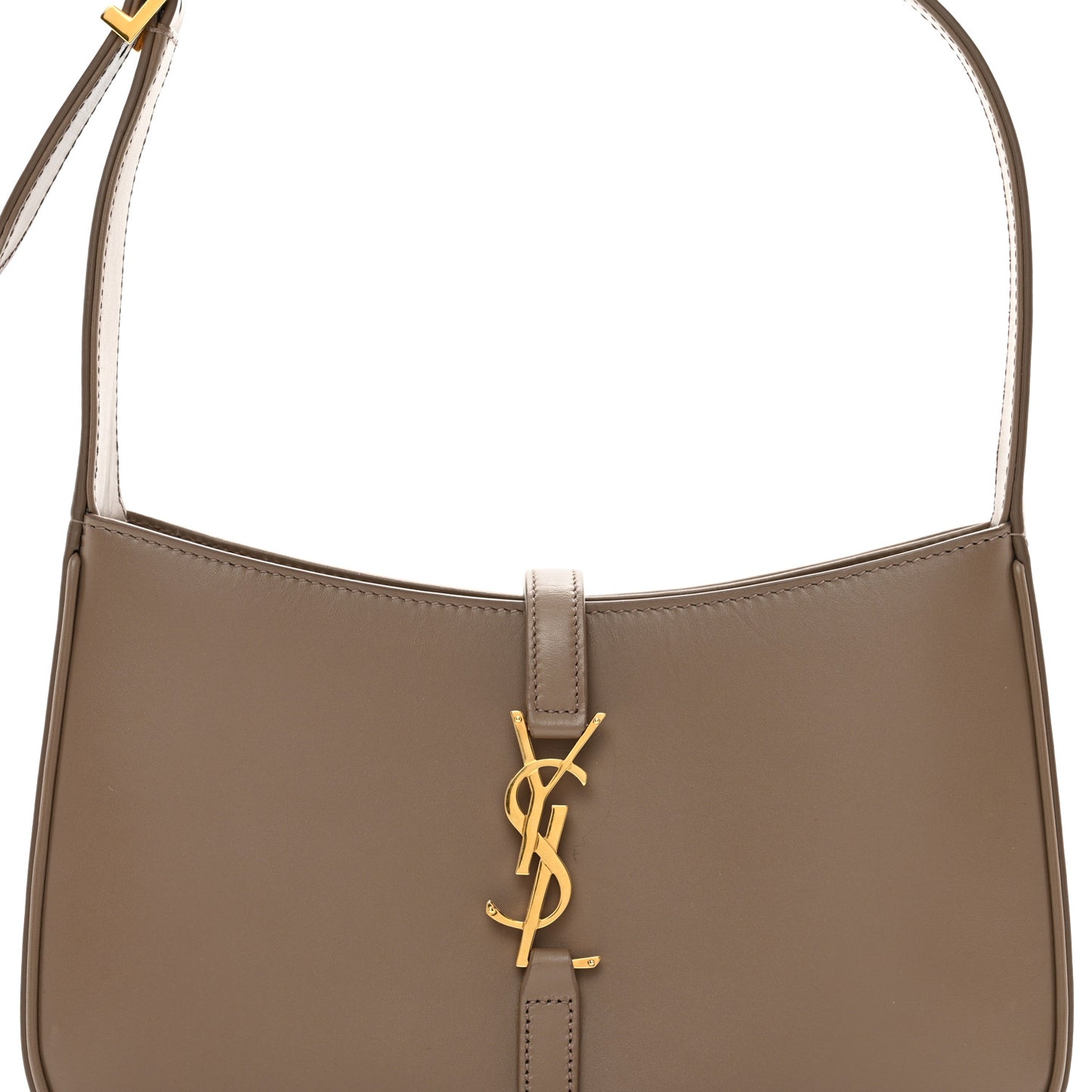 Smooth Calfskin Le 5 A 7 Hobo Taupe