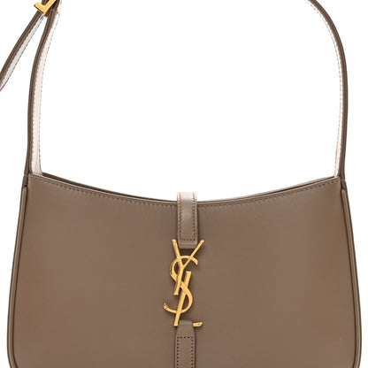 Saint Laurent Smooth Calfskin Le 5 A 7 Hobo Taupe 5 of 10