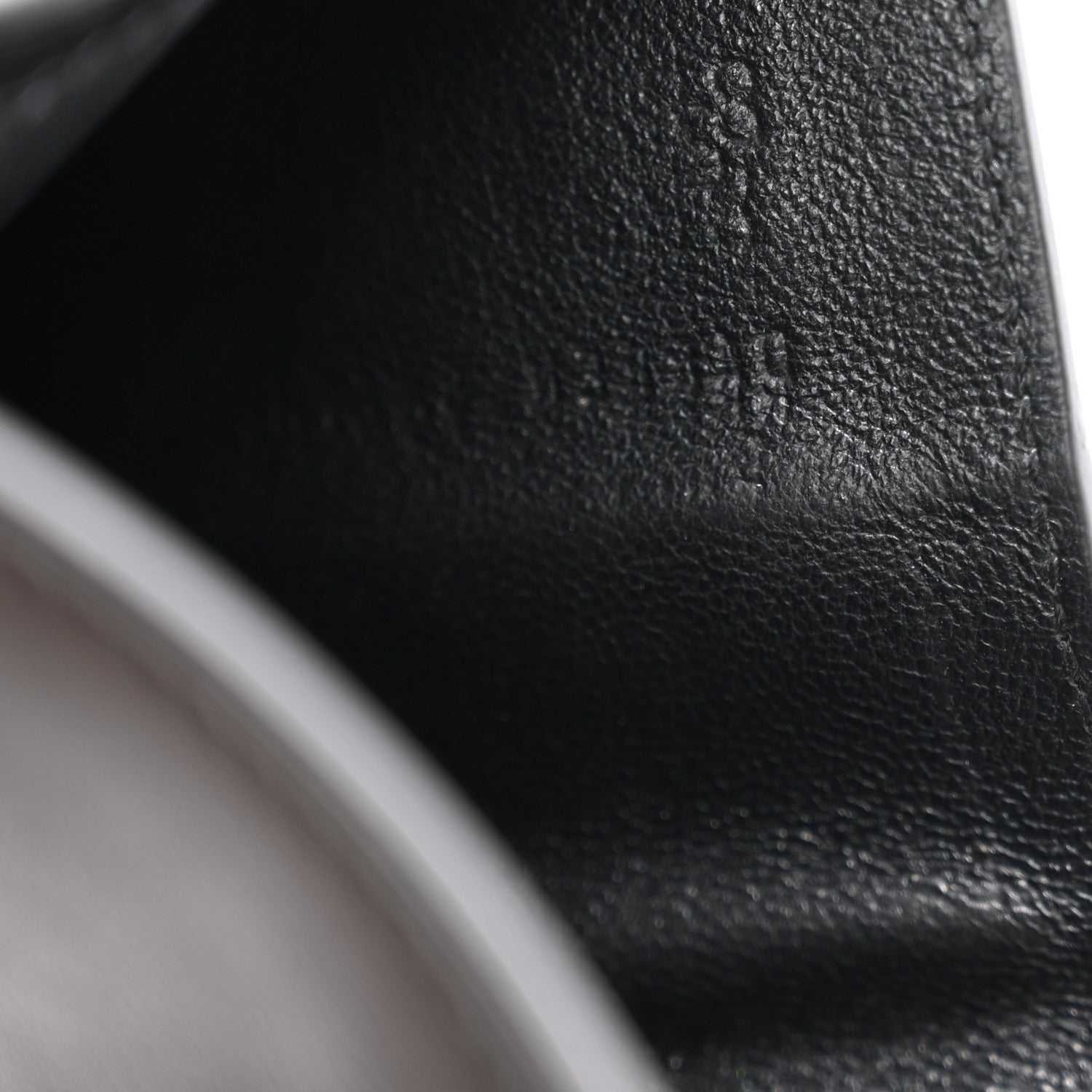 Saint Laurent Calfskin Techno Credit Card Wallet Black 7 of 9