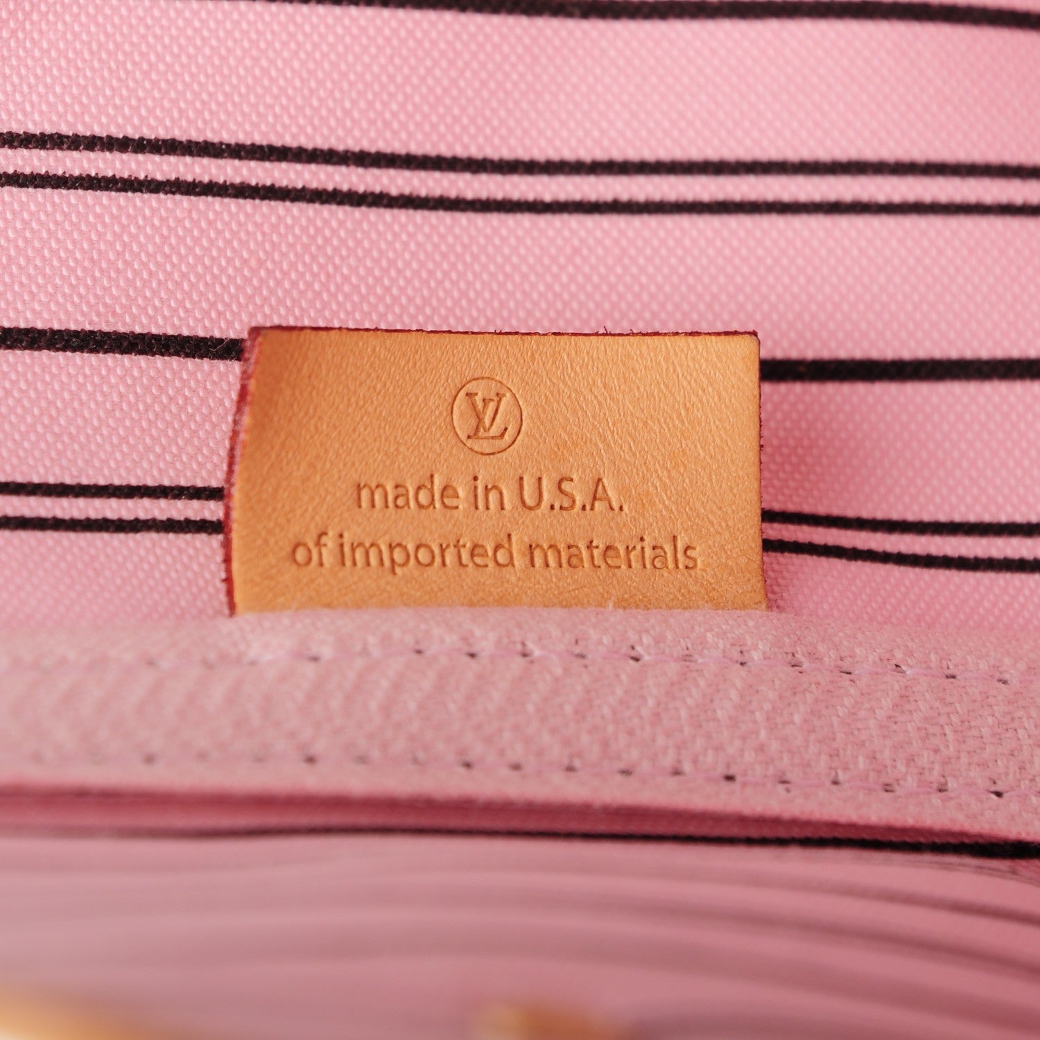 Louis Vuitton Monogram Neverfull MM Rose Ballerine 7 of 8