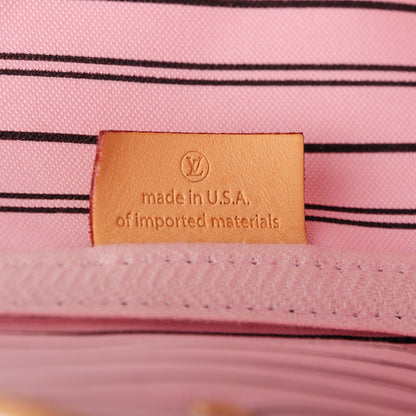 Louis Vuitton Monogram Neverfull MM Rose Ballerine 7 of 8
