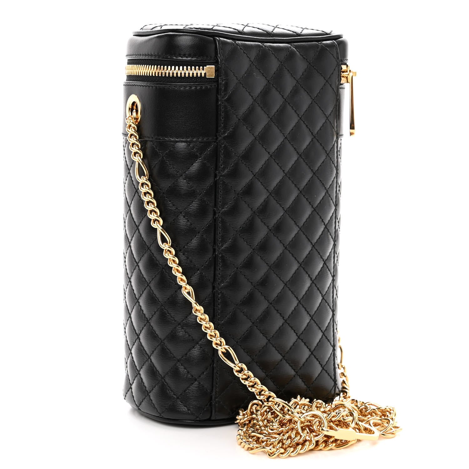 Gucci Calfskin Trapuntata Zumi Belt Bag Black 3 of 9