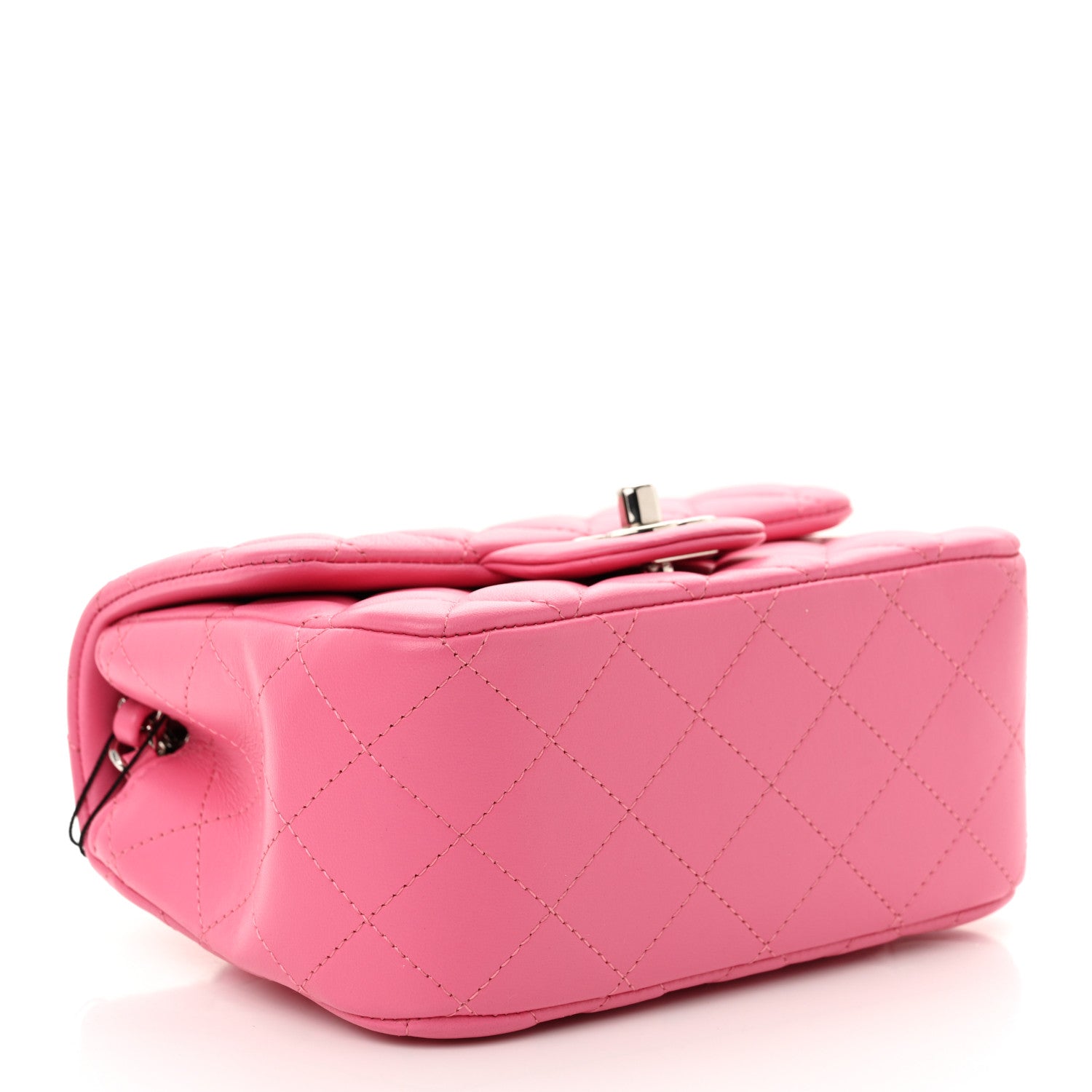 Chanel Lambskin Quilted Mini Square Flap Pink 4 of 10