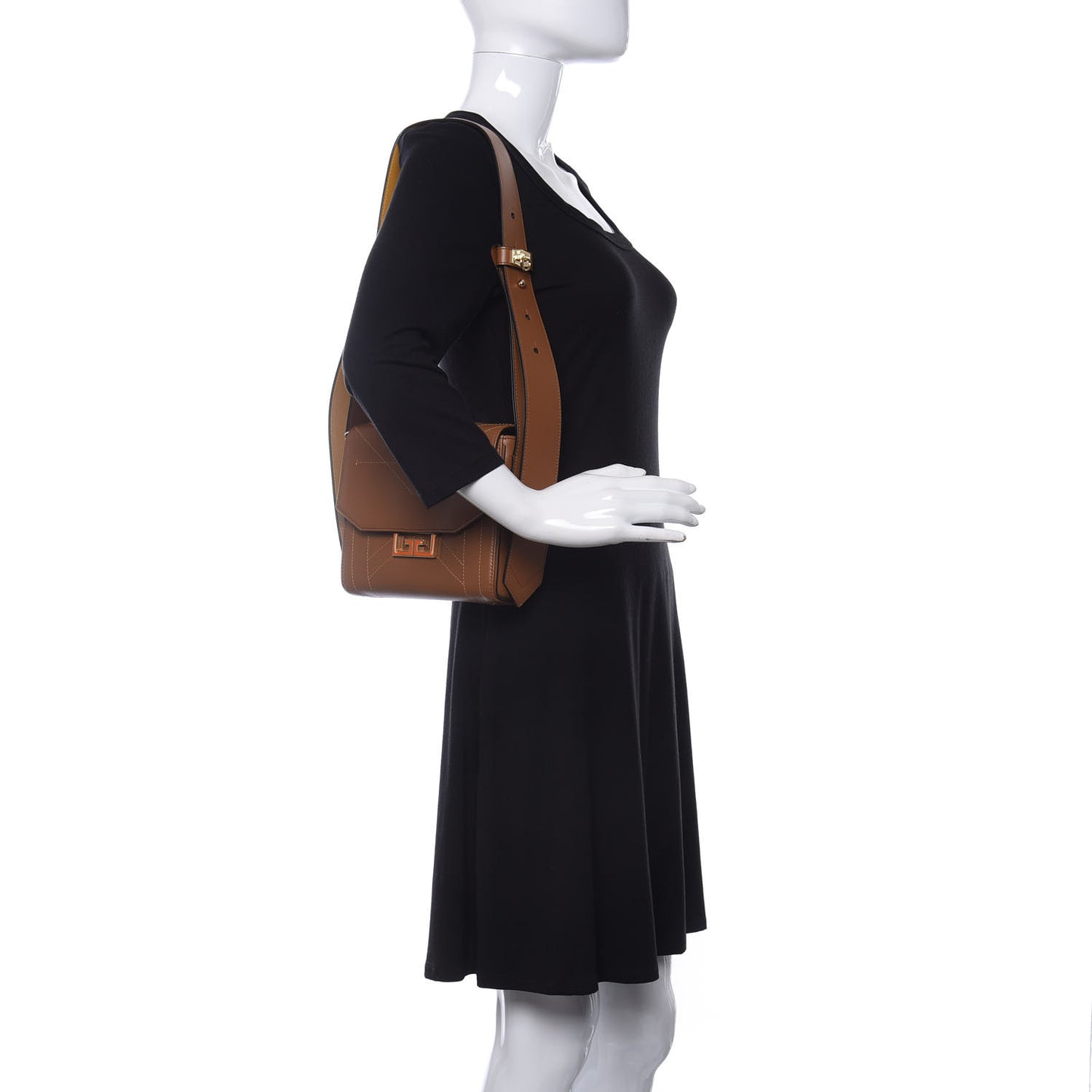 Calfskin Small Eden Pony Brown