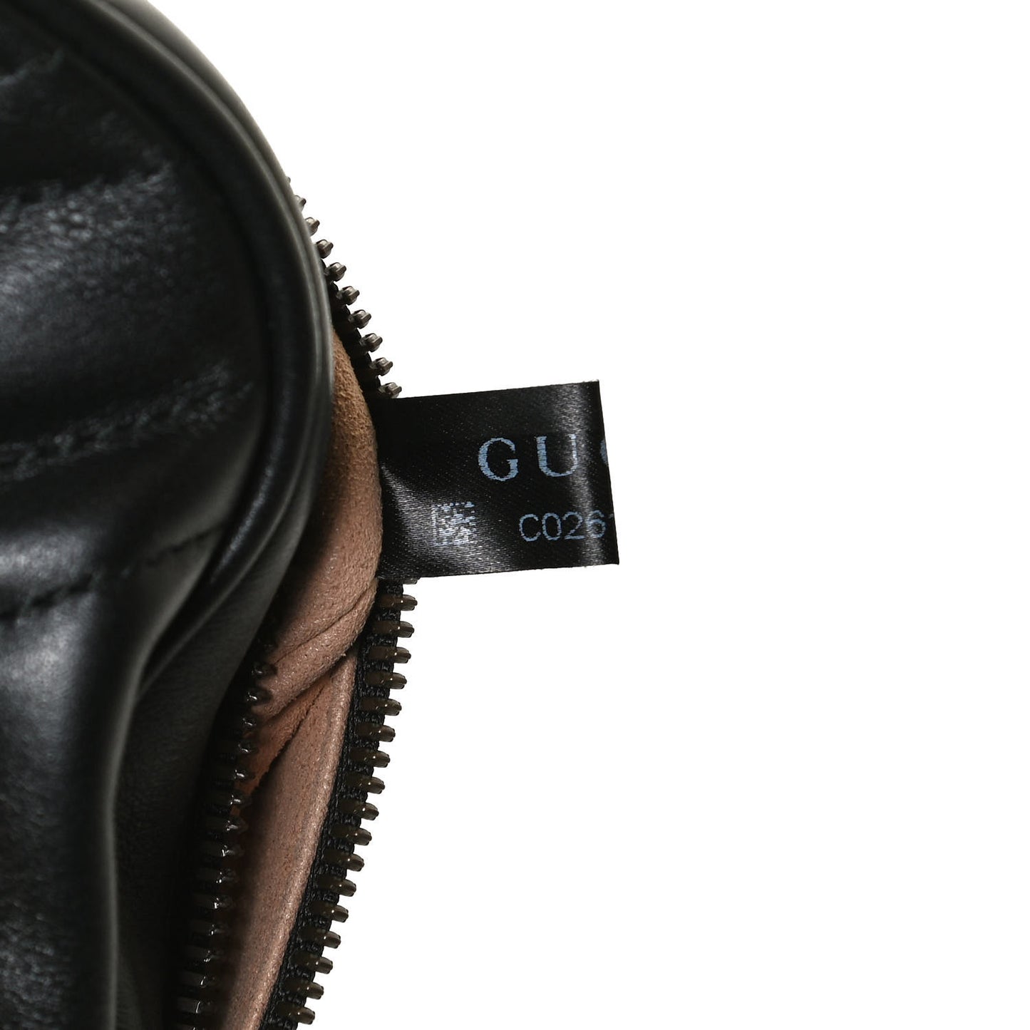 Calfskin Matelasse GG Marmont Belt Bag 75 30 Black