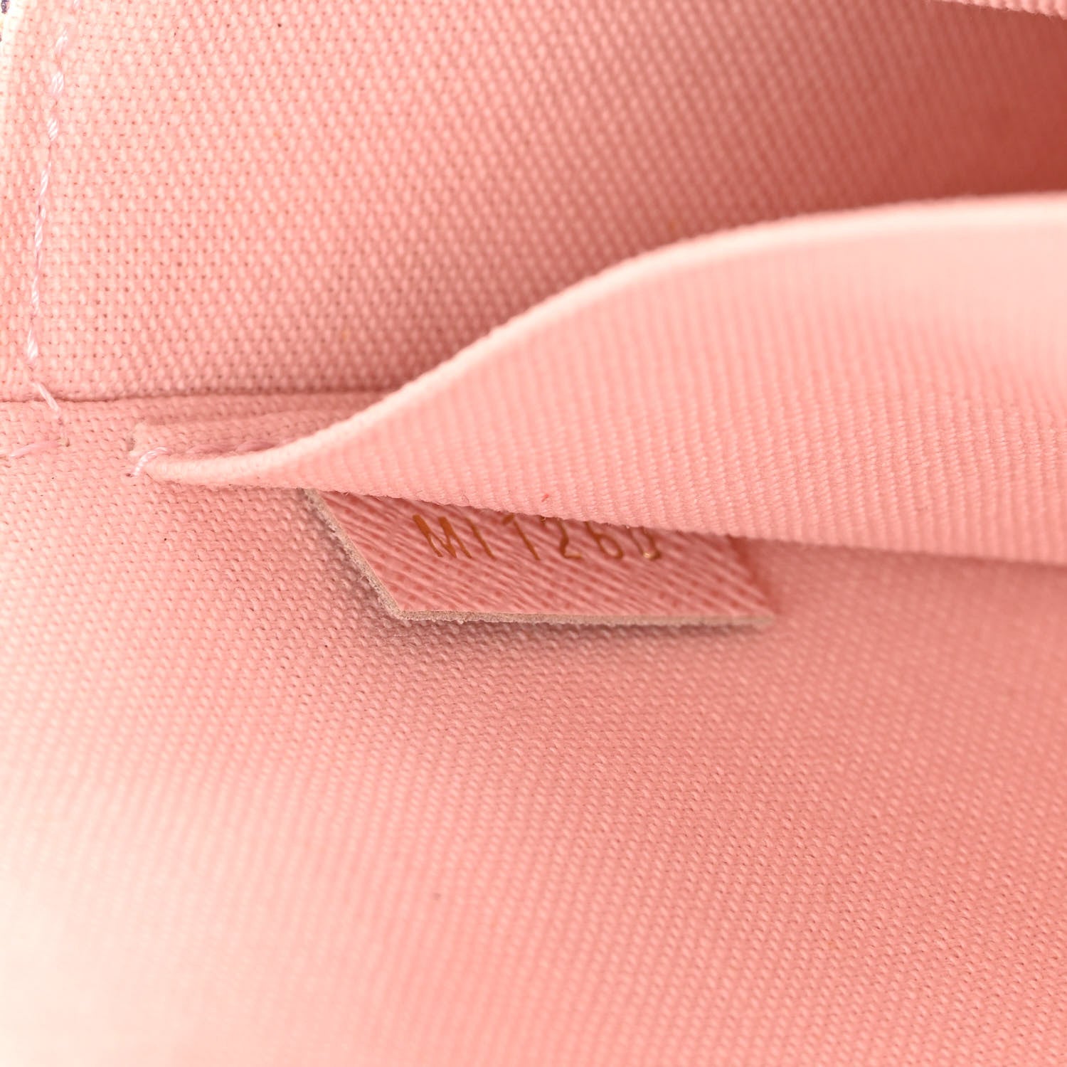 Louis Vuitton Damier Azur Pochette Felicie Chain Wallet Rose Ballerine 9 of 15
