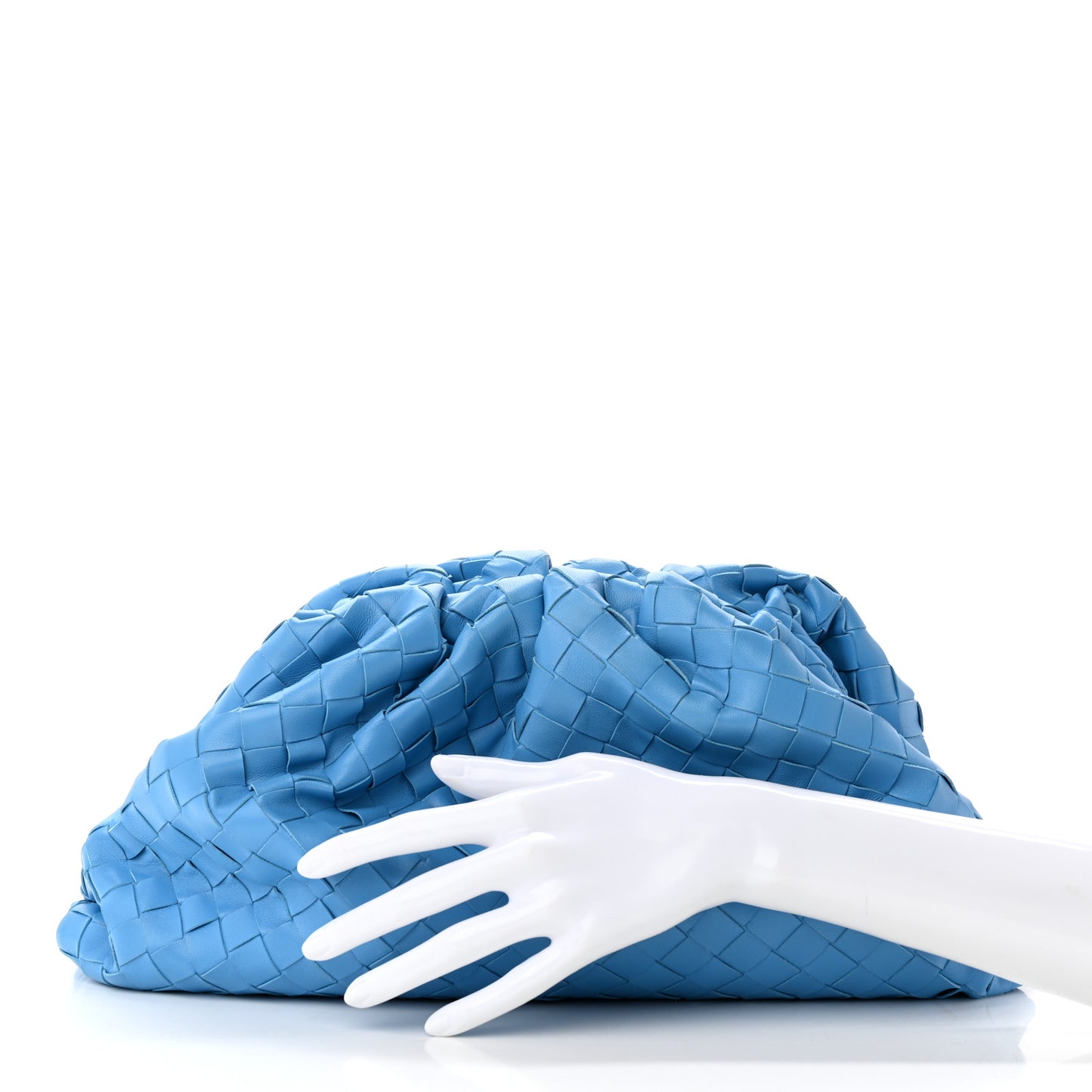 Nappa Maxi Intrecciato The Pouch Oversized Clutch Swimming Pool