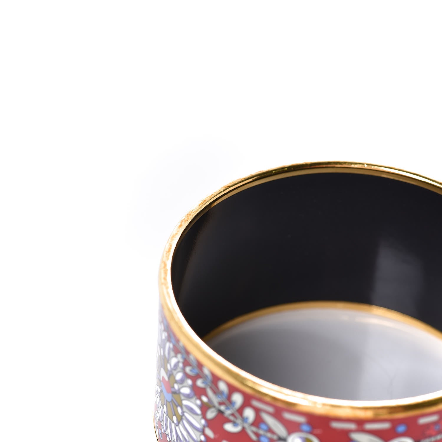 Hermes Enamel Printed Extra Wide Bracelet 62 8 of 8