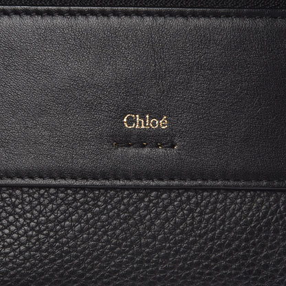 Chloe Grained Calfskin Drew Card Holder Black 6 of 9
