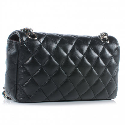 Chanel Lambskin Quilted Extra Mini Flap Black 3 of 7