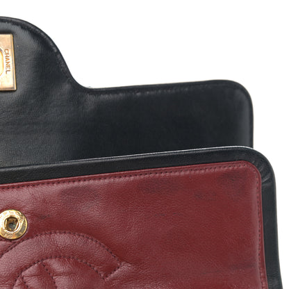 Chanel Lambskin Quilted Small Double Flap Black 11 of 13