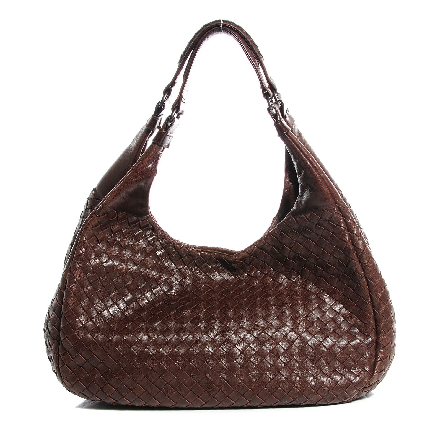 Bottega Veneta Nappa Intrecciato Medium Campana Ebano 1 of 8
