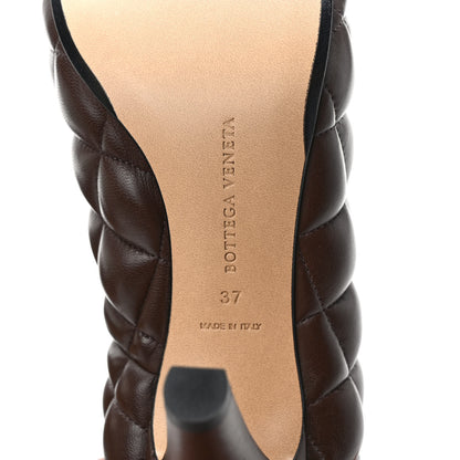 Bottega Veneta Nappa Matelasse Padded Dream Pumps 37 Chocolate 6 of 8