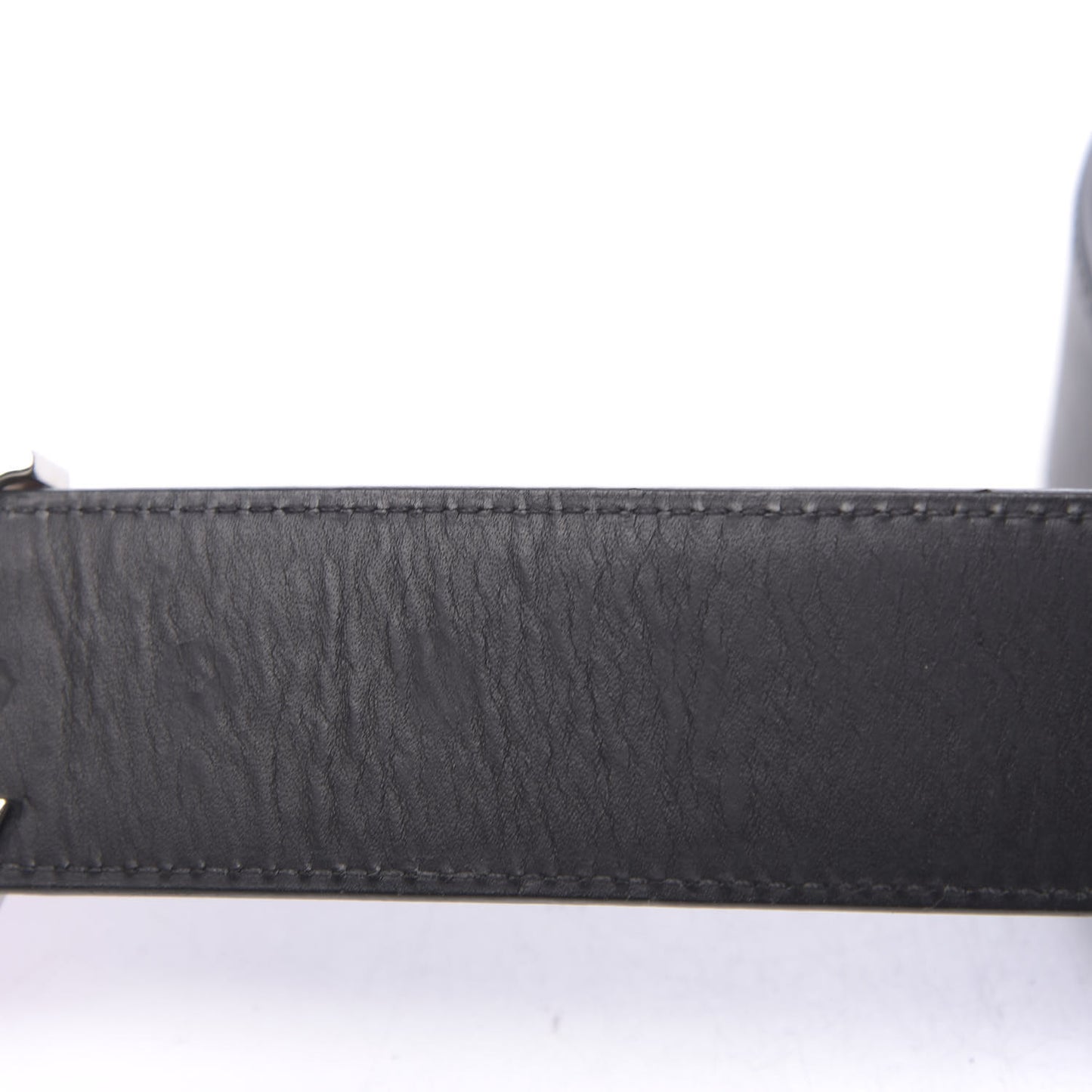Calfskin Monogram 40mm LV Initiales Reversible Belt 95 38 Black