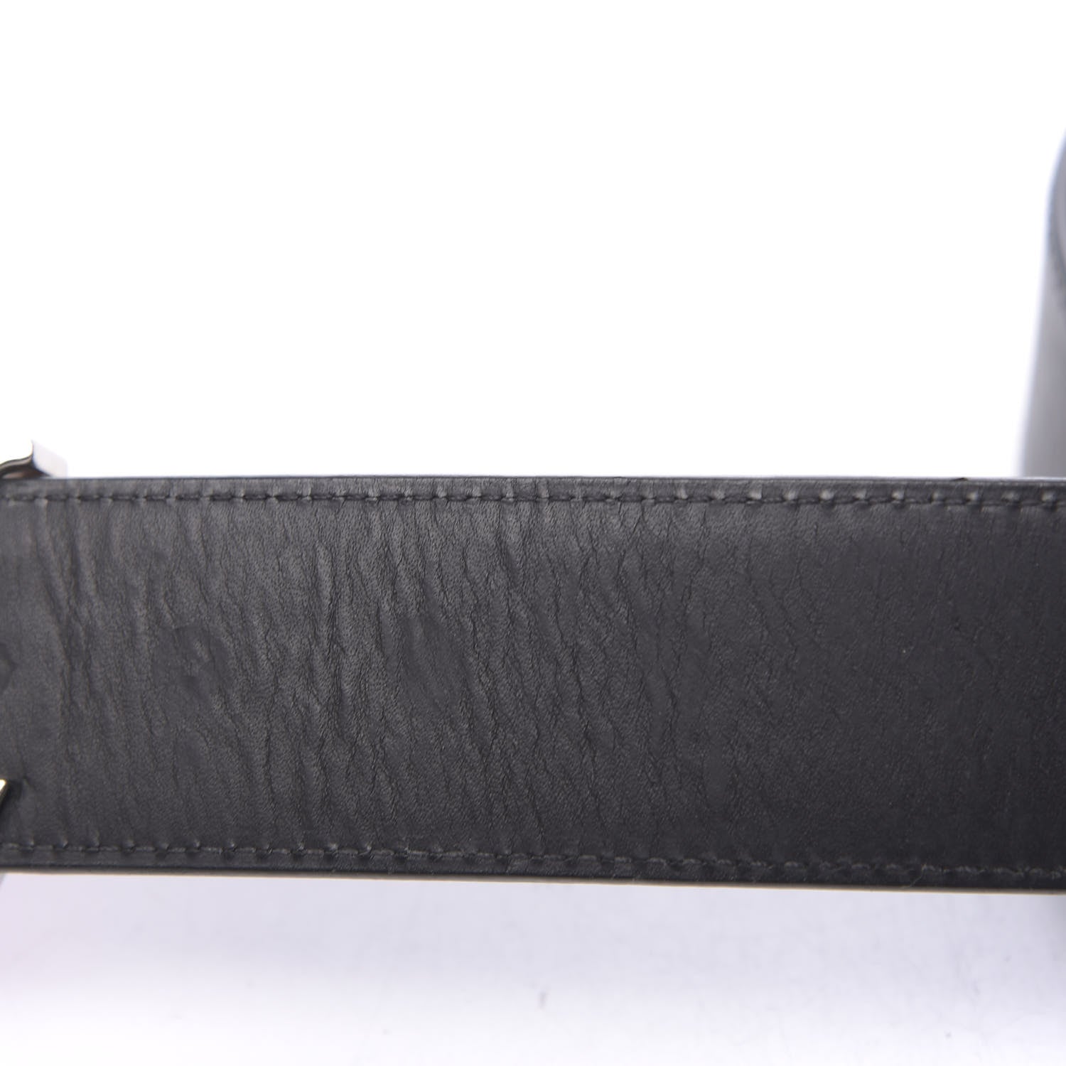Louis Vuitton Calfskin Monogram 40mm LV Initiales Reversible Belt 95 38 Black 6 of 7