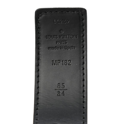 Louis Vuitton Damier Monogram 30mm Belt 85 34 5 of 6