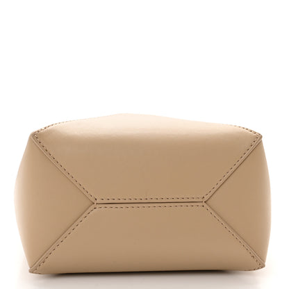 Loewe Shiny Calfskin Mini Puzzle Fold Tote Soft White Paper Craft 4 of 9