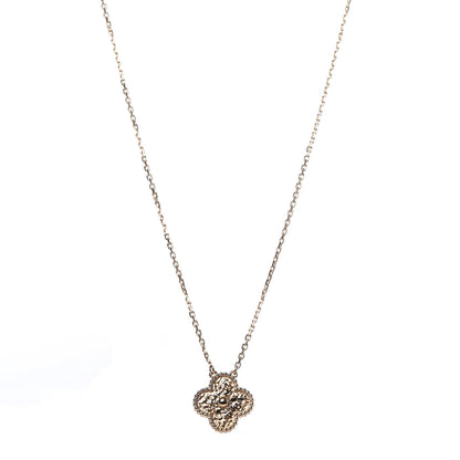 Van Cleef & Arpels 18K Yellow Gold Vintage Alhambra Pendant Necklace 1 of 8