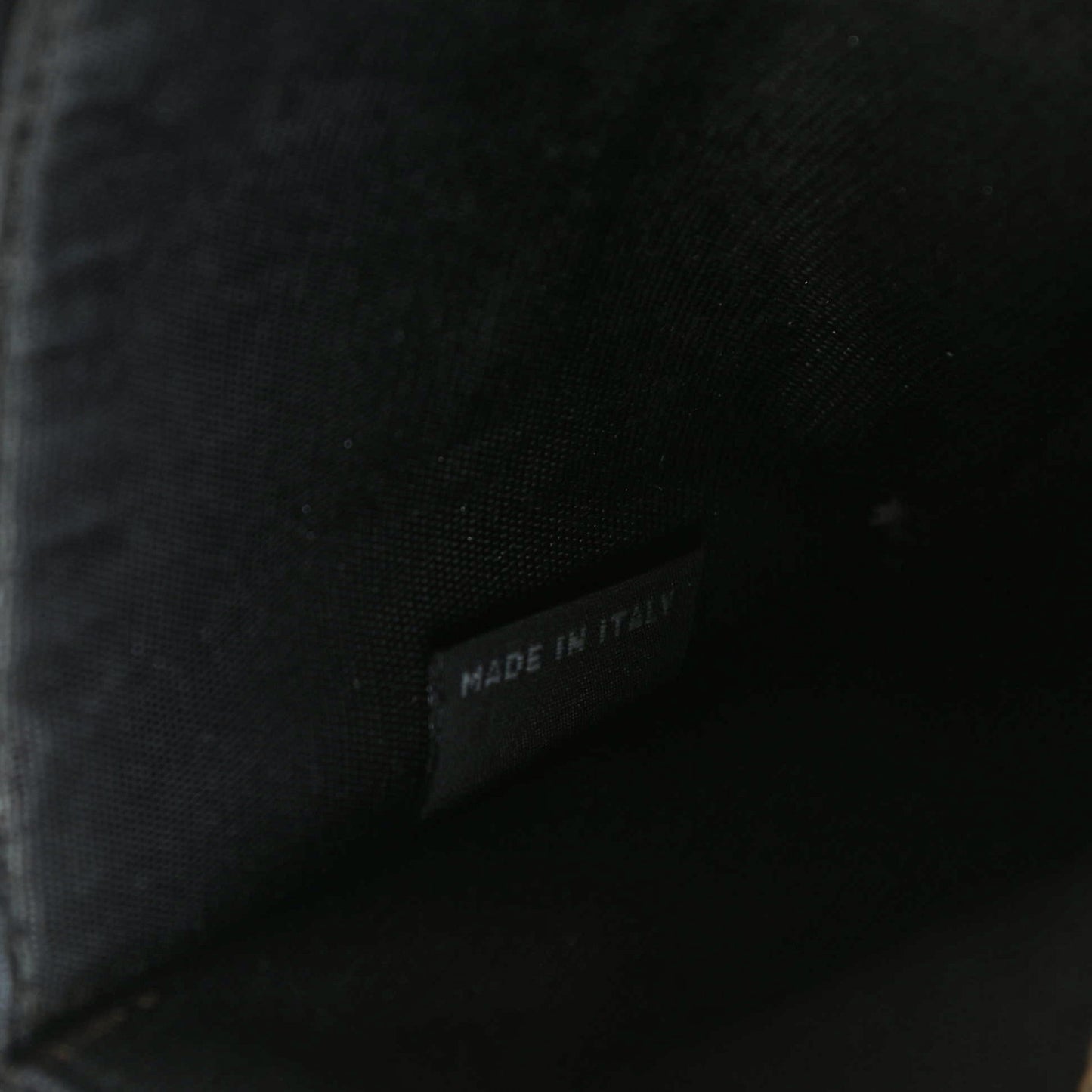 Nappa Gaufre Zip Around Wallet Black