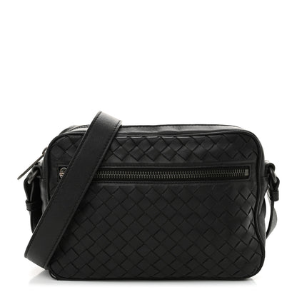 Bottega Veneta Nappa Intrecciato Crossbody Messenger Ebano 1 of 13