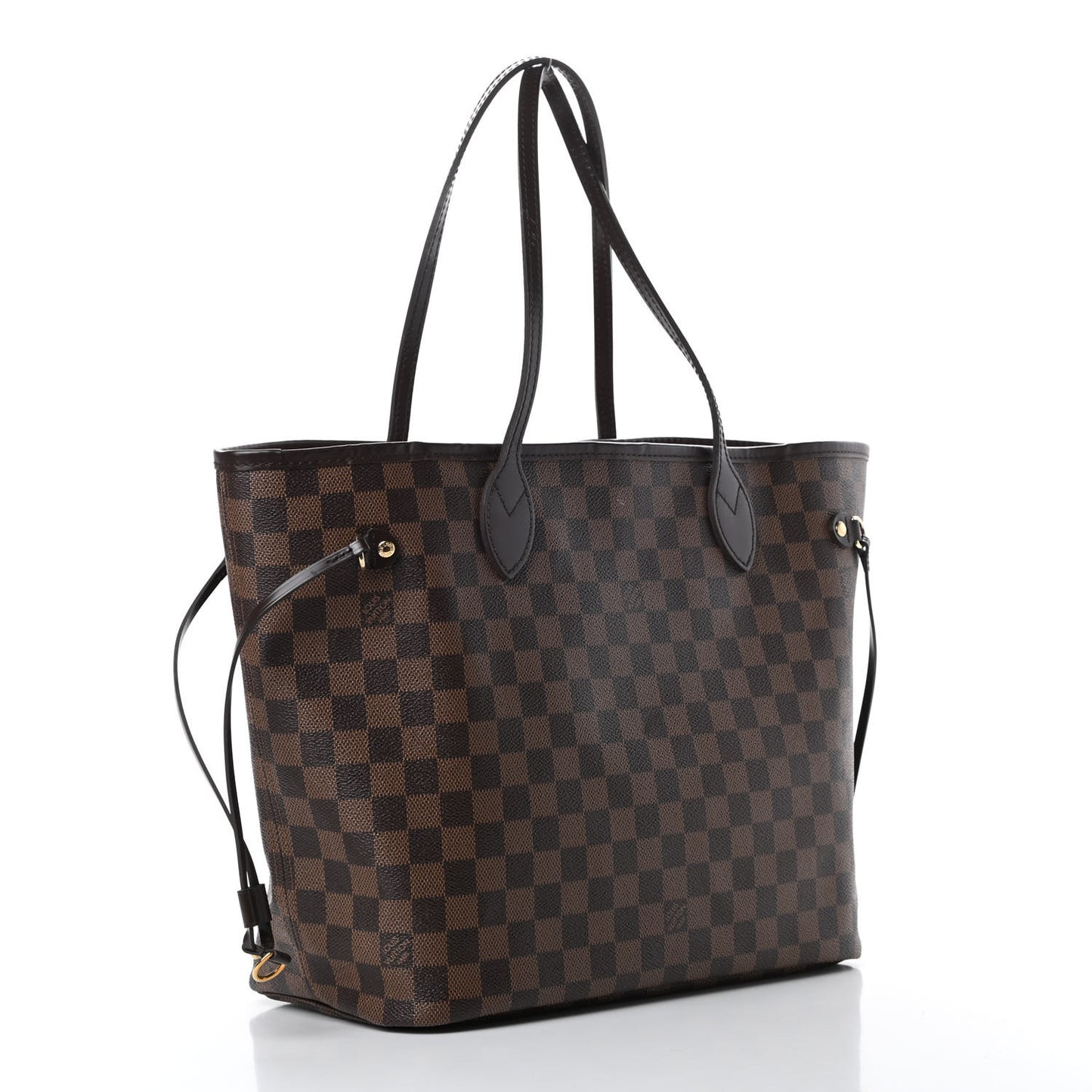 Damier Ebene Neo Neverfull MM Rose Ballerine