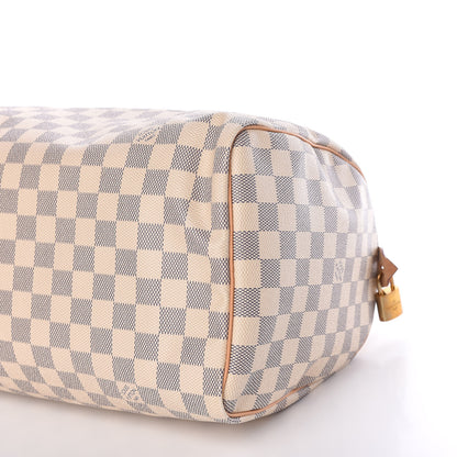 Louis Vuitton Damier Azur Speedy 30 9 of 9