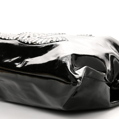 Chanel Patent Crystal Strass Bonbons Tote Black 10 of 14