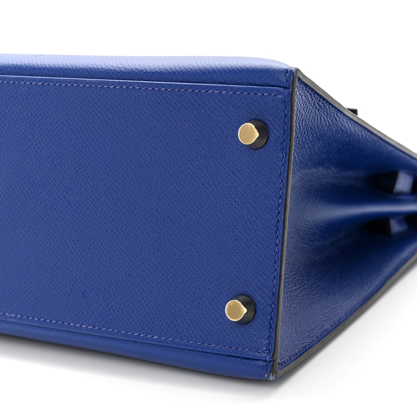 Epsom Kelly Sellier 28 Bleu Electrique