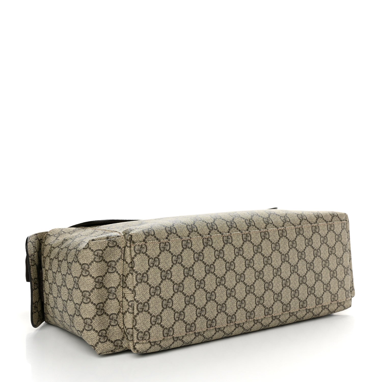 Gucci GG Plus Monogram Messenger Diaper Bag Dark Brown 5 of 11