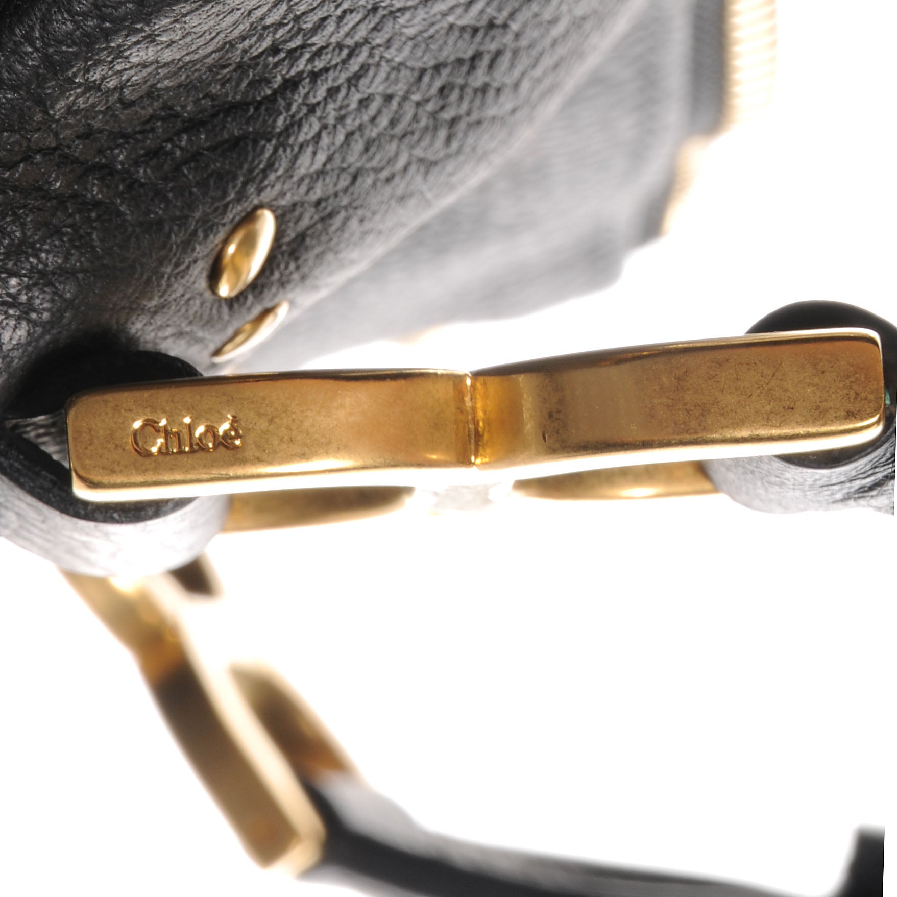 Chloe Calfskin Medium Marcie Satchel Black 9 of 9