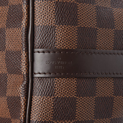 Louis Vuitton Damier Ebene Speedy Bandouliere 25 7 of 10