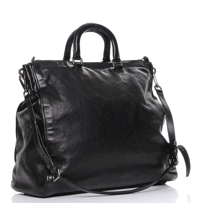 Prada Glace Calf Shopping Tote Nero Black 4 of 11