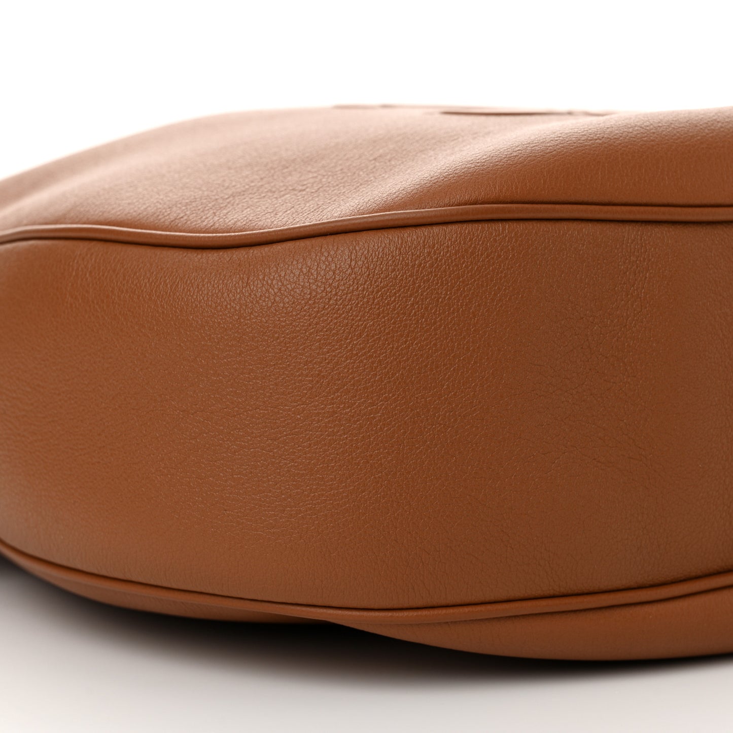 Supple Calfskin Medium Triomphe Heloise Shoulder Bag Tan