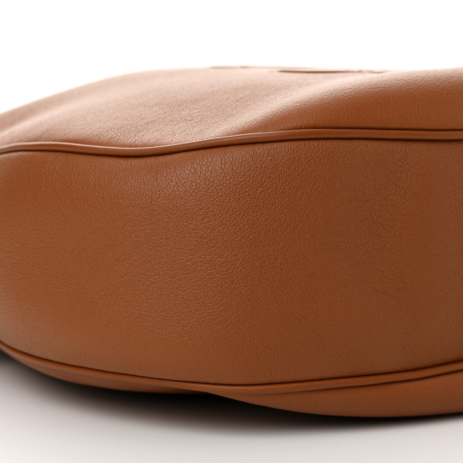 Celine Supple Calfskin Medium Triomphe Heloise Shoulder Bag Tan 8 of 10