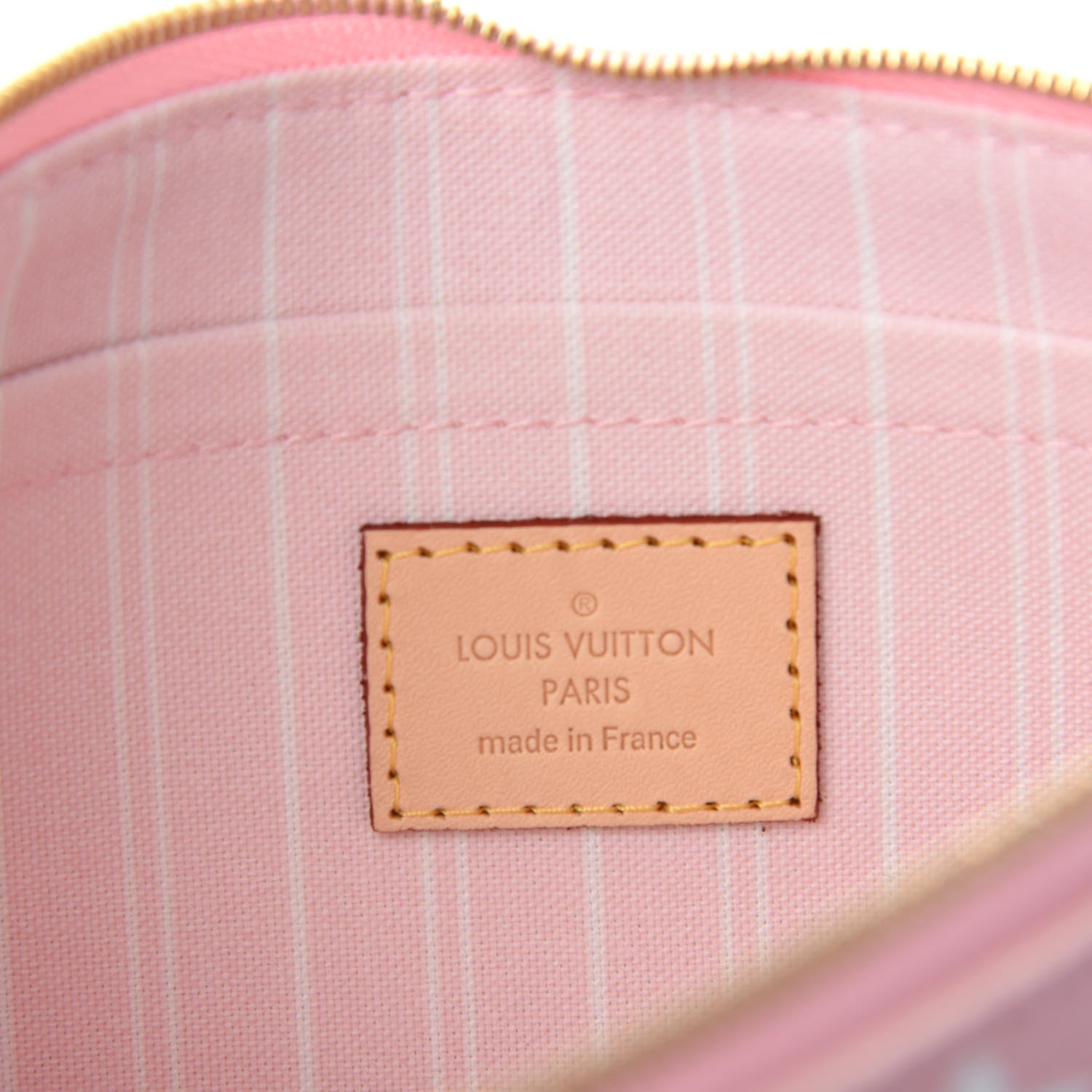 Louis Vuitton Monogram By The Pool Neverfull MM Pochette Light Pink 6 of 7