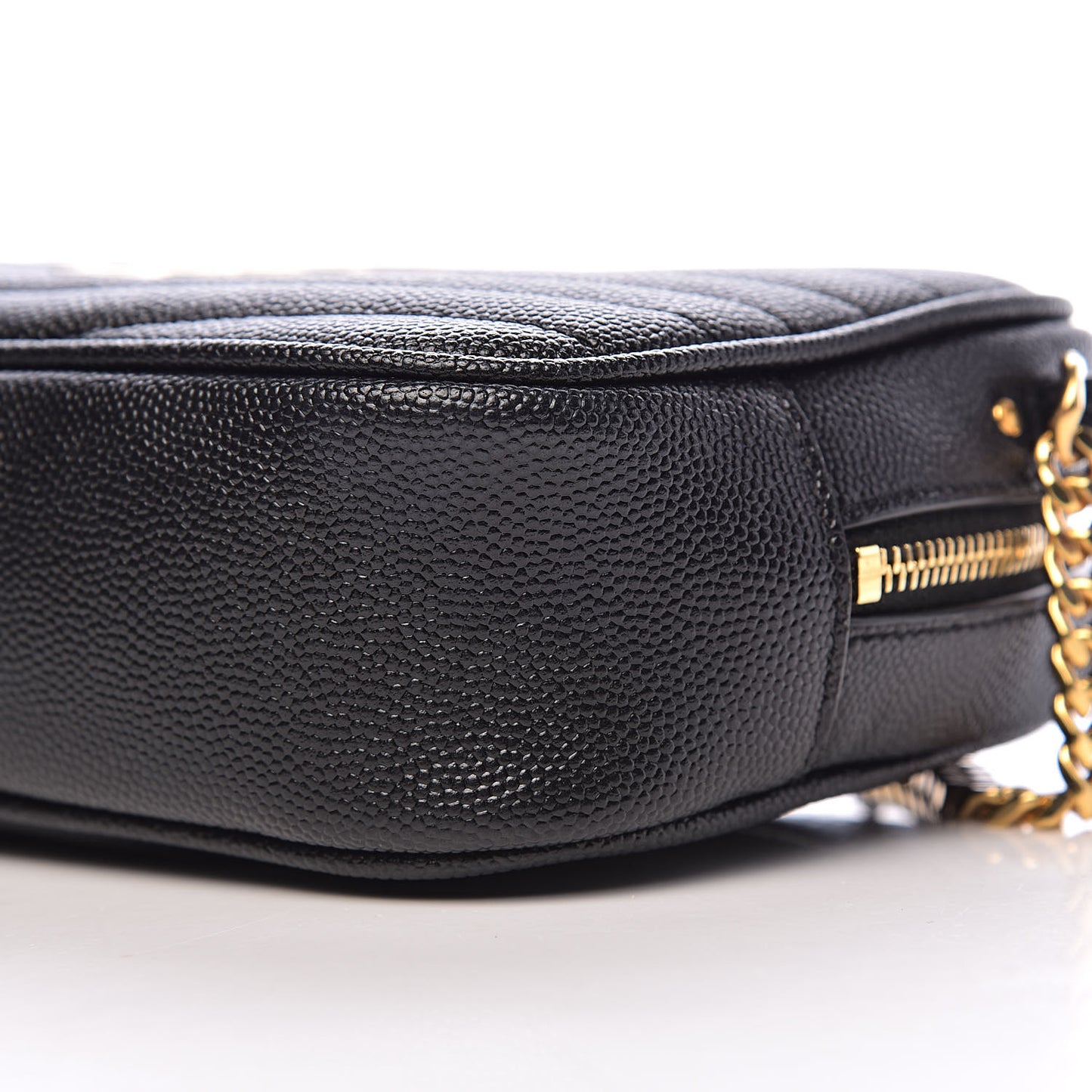Grain De Poudre Matelasse Monogram Mini Lou Camera Bag Black
